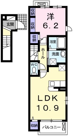 ノアＢの物件間取画像